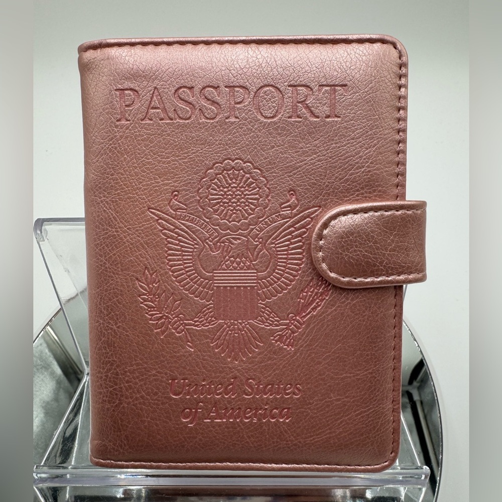 Passport cover - agenda / card slots New